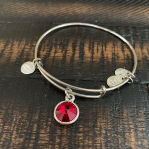 Alex and Ani Garnet Birthstone Bracelet